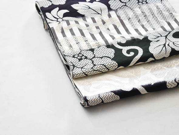 洛風林 袋帯(牡丹唐草) | 商品紹介 | 染と織たかはし