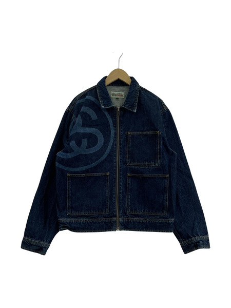 STUSSY デニムジャケット SS-LINK ZIP WORK JACKET[値下]｜商品番号