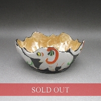 オールド・ジャパン 金盛りジュールフライングスワンプレート 敬誠