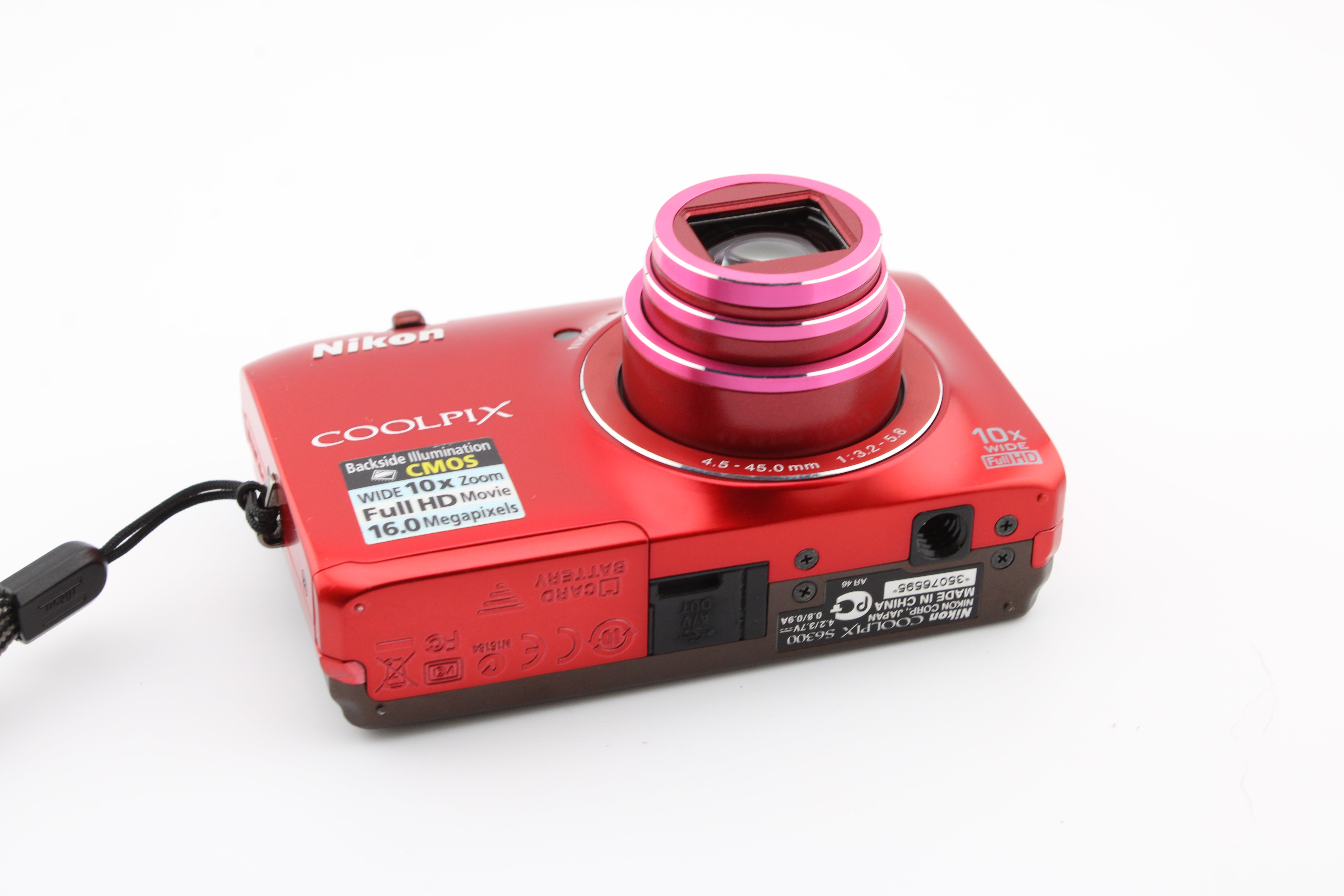 Nikon Coolpix S6300 Red (#4217) - OldCamsByJens