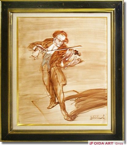 ワイズバッシュ バイオリニスト | 絵画など美術品の販売と買取 | 東京