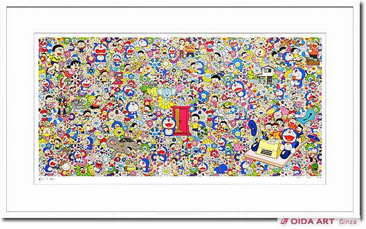 村上隆×ドラえもん】記憶の中のドラえもんジグゾーパズル