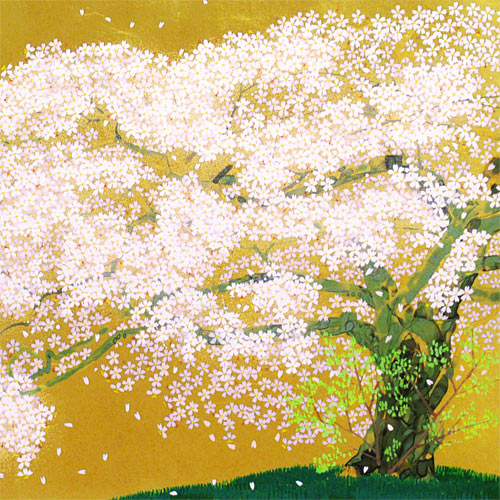 中島千波 南阿蘇観音桜 | 絵画など美術品の販売と買取 | 東京・銀座