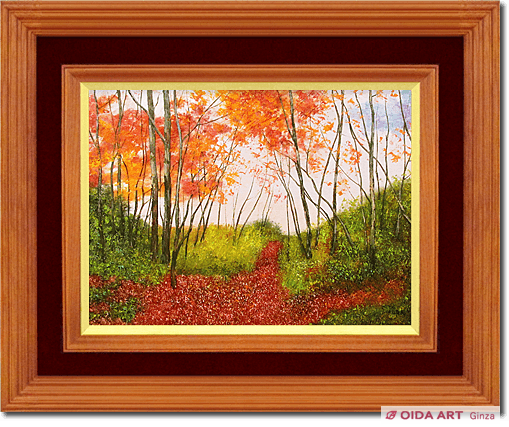 北村巌 武蔵野の秋 | 絵画など美術品の販売と買取 | 東京・銀座 おいだ美術