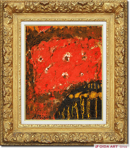 三岸節子 花 | 絵画など美術品の販売と買取 | 東京・銀座 おいだ美術