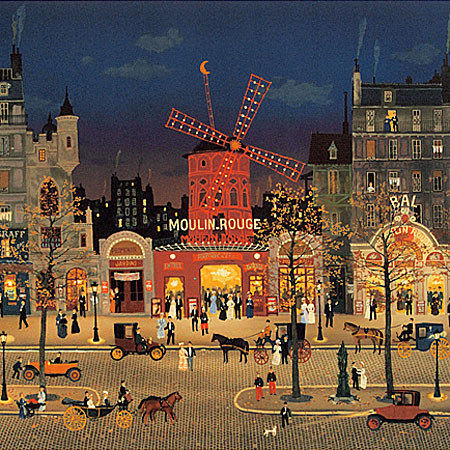 ドラクロワ ムーランルージュを後に | 絵画など美術品の販売と買取