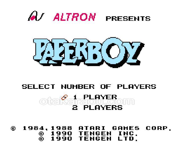 ファミコン名作『ペーパーボーイ』｜懐かしソフトを中古で通販