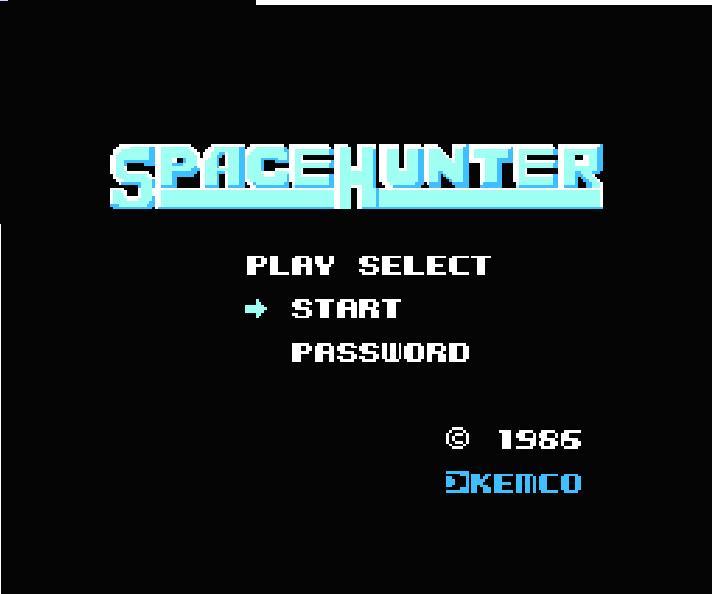 ファミコン ソフト スペースハンター 中古 動作確認済