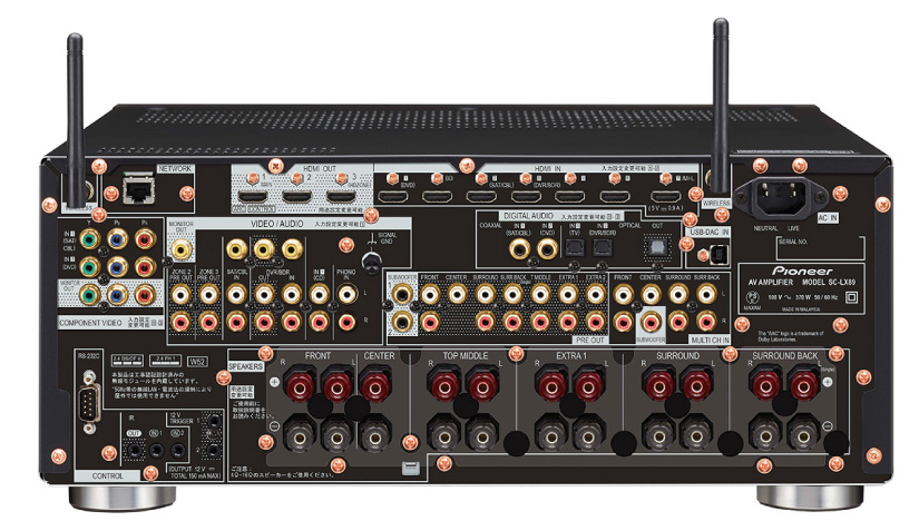 アトモス/DTS:X対応、PIONEERフラグシップAVアンプ、SC-LX89！