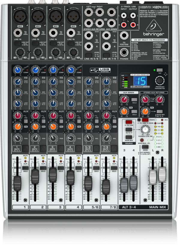 BEHRINGER(ベリンガー)/PAミキサー/X1204USB XENYX(エフェクター・USB