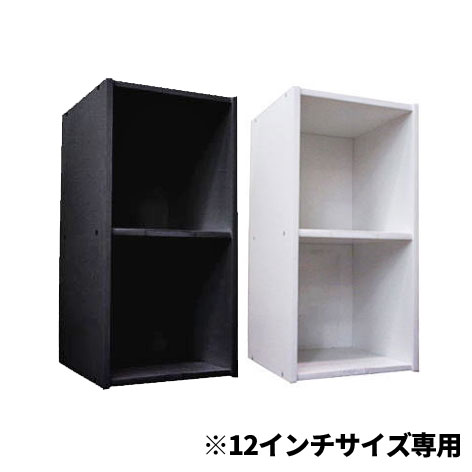 12インチサイズのレコードを約200枚収納可能なレコードボックス