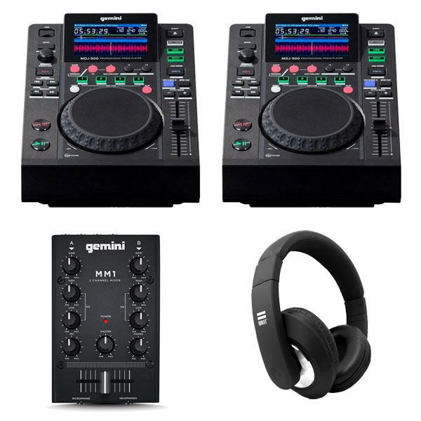 オールGEMINI MDJ-500爆安スターティングDJセット（MM1/voyage