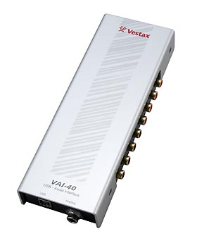 Vestax/USBオーディオインターフェース/VAI-40 -DJ機材アナログ