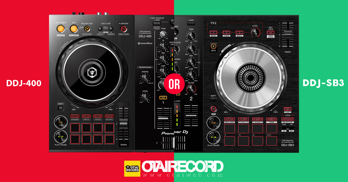 究極の選択】あなたはどっち派？DDJ-400、DDJ-SB3！ | OTAIRECORD