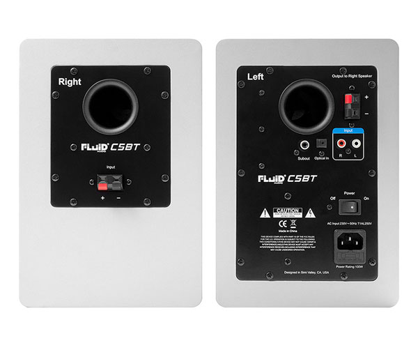 Fluid Audio社のBluetooth内蔵モニタースピーカー、C5BT C5WBTのご紹介