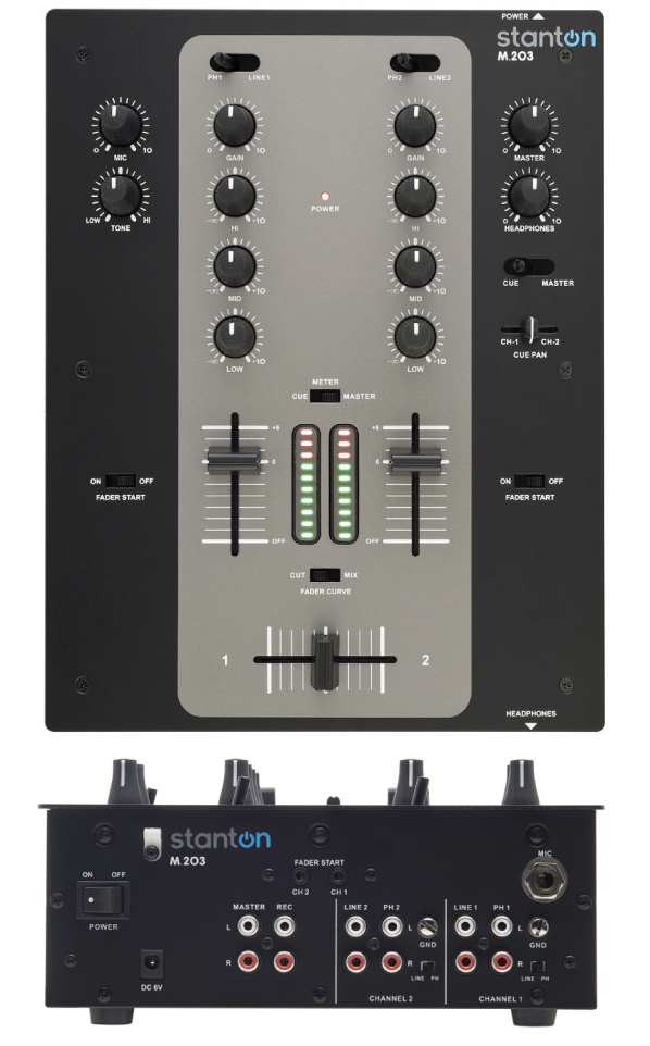 Stanton/DJミキサー/M.203 -DJ機材アナログレコード専門店OTAIRECORD