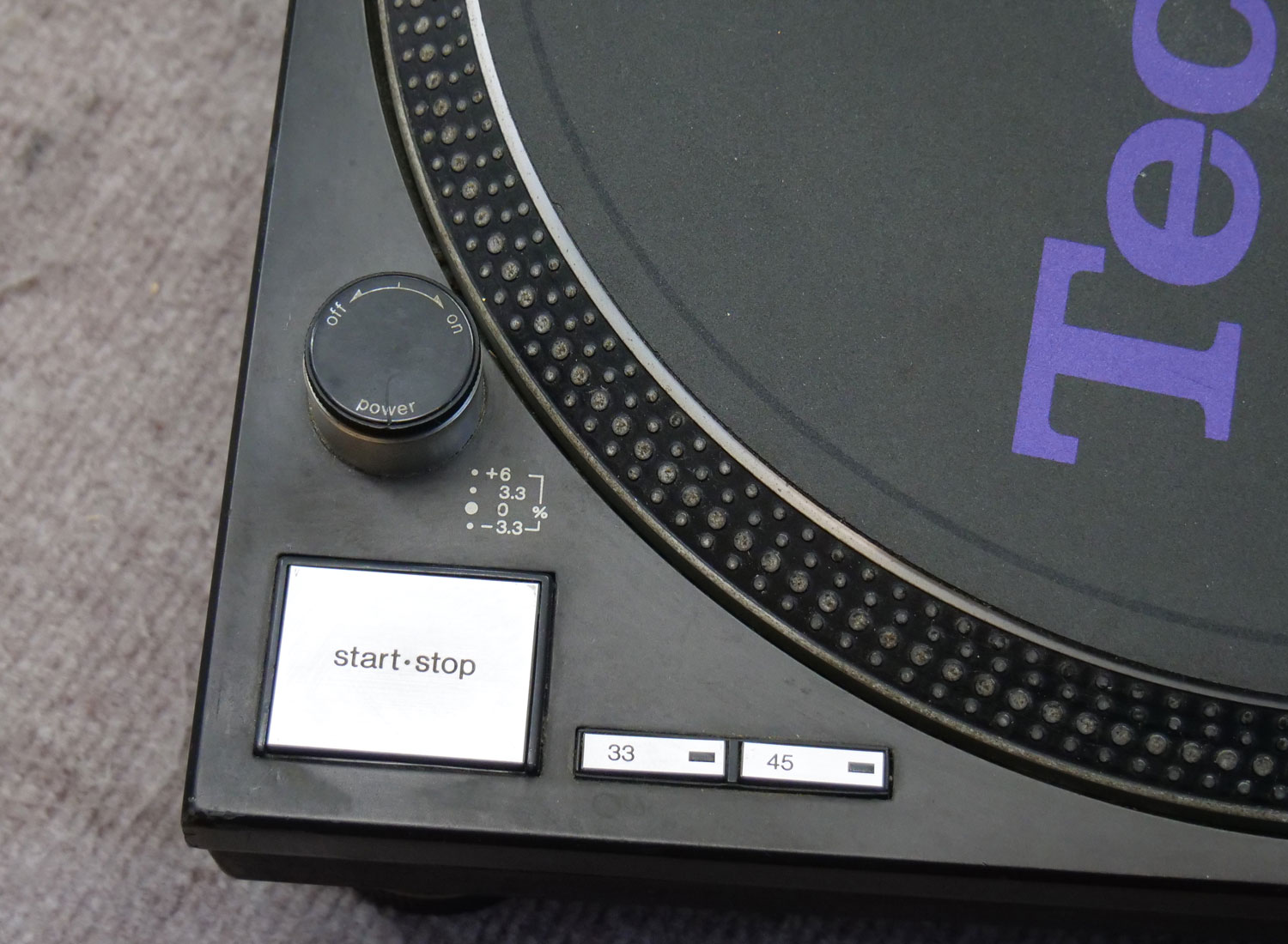 中古品】Technics/ターンテーブル/SL-1200MK3(ブラック) -DJ機材