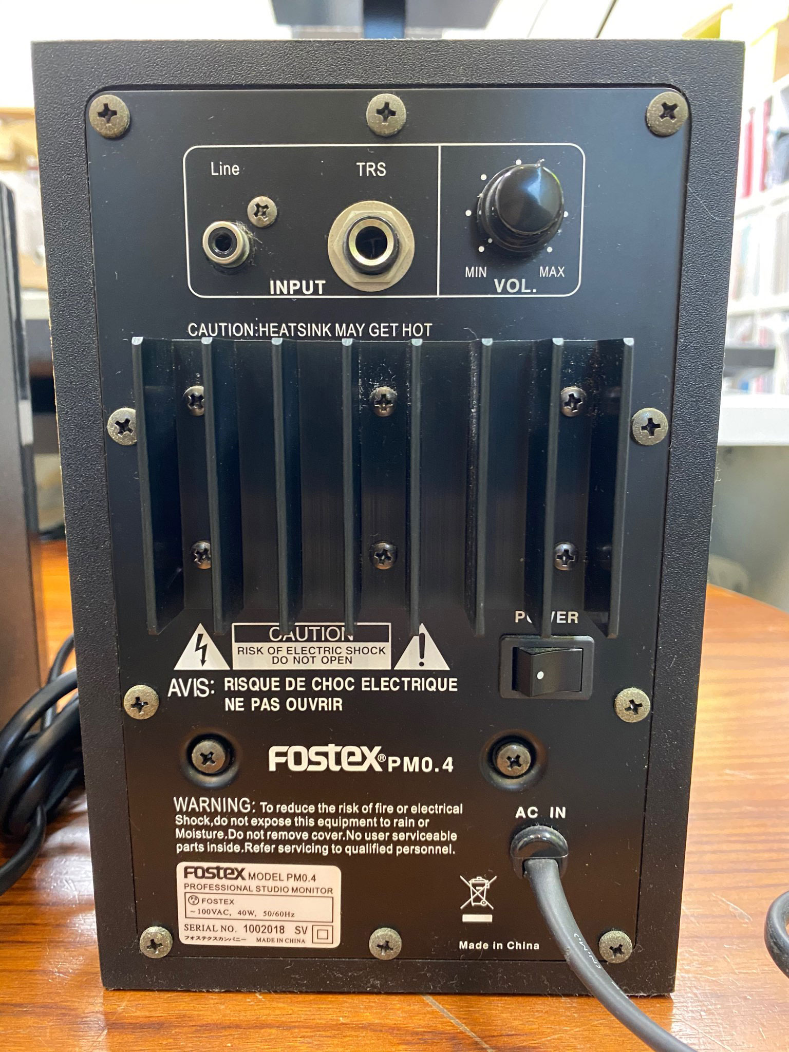 中古品】Fostex/モニタースピーカー/PM 0.4（ブラック・2本セット