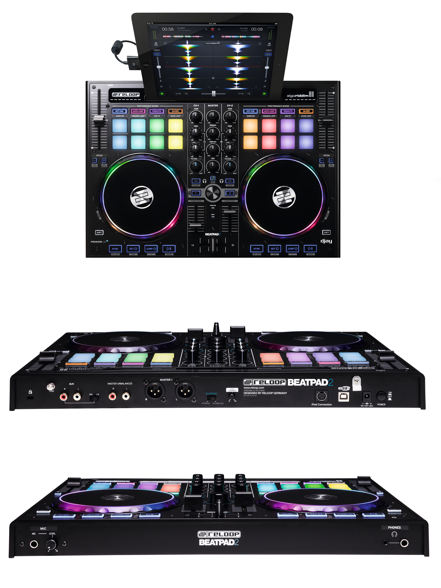 ReloopのPCDJコントローラ、BEATPAD2のご紹介です。