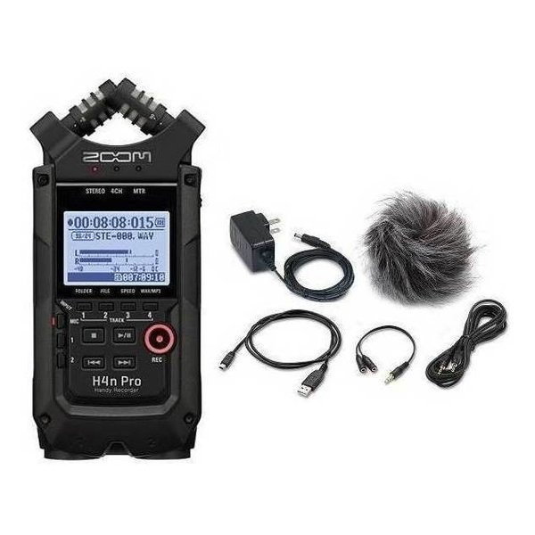 ZOOMのボイスレコーダーH4N PRO BLACKをご紹介いたします。