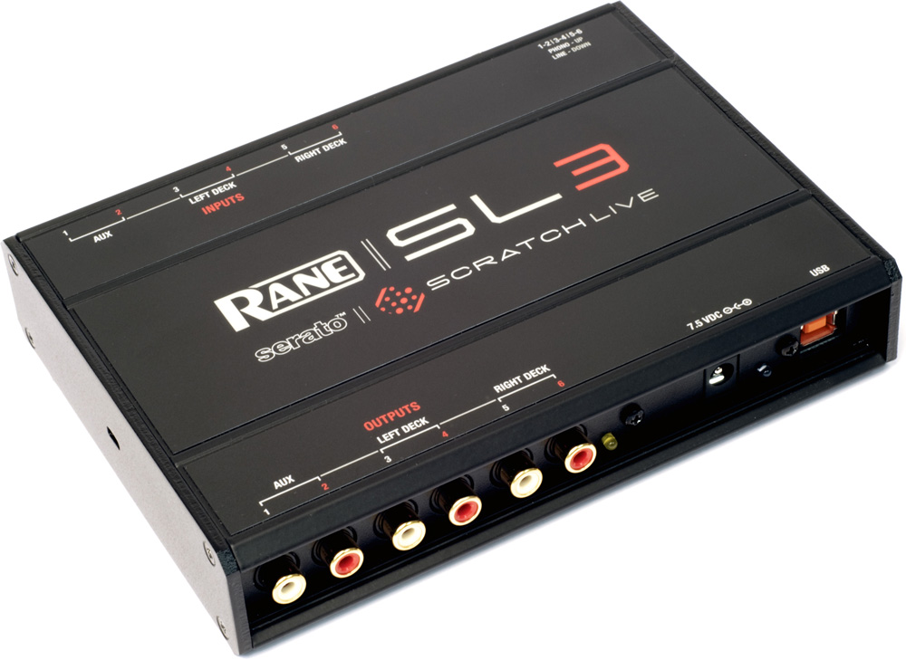RANE/Scratch Live 3(SL3)の紹介です。