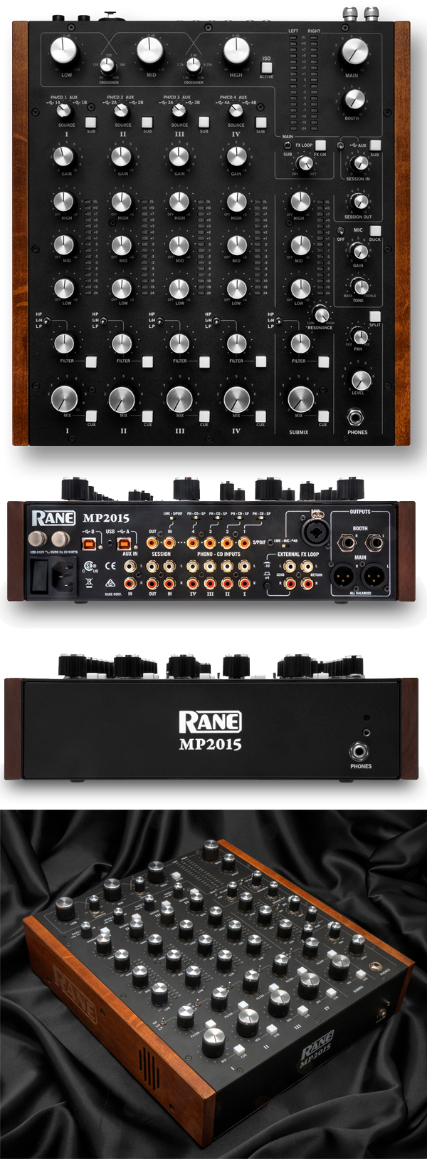 一切の妥協がない最高峰のDJパフォーマンス用ロータリー・ミキサー