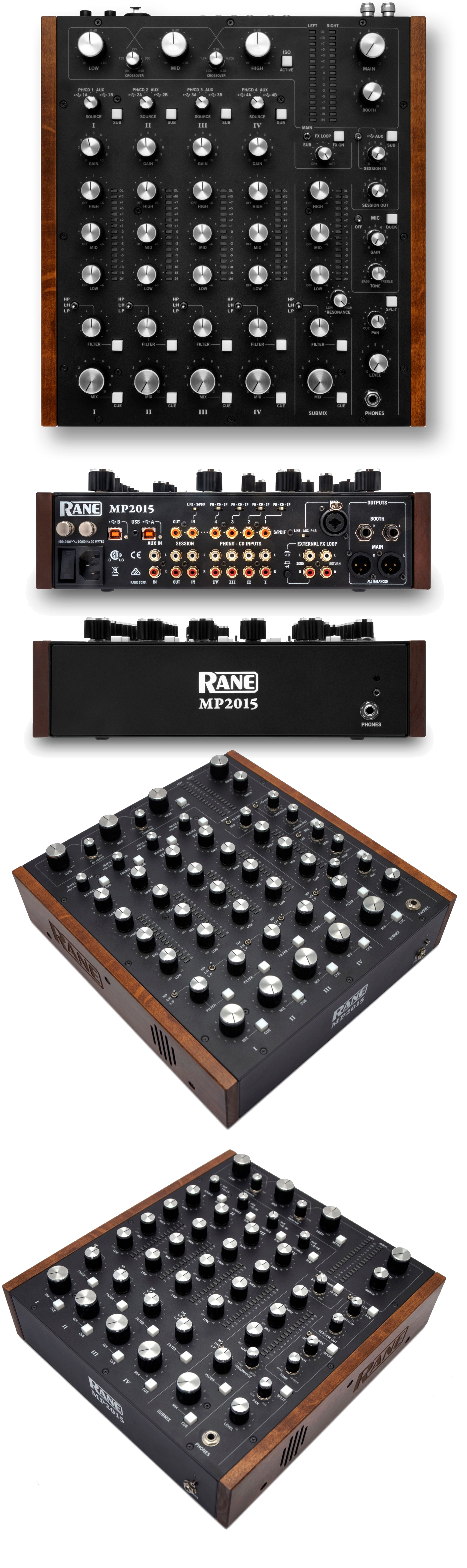 一切の妥協がない最高峰のDJパフォーマンス用ロータリー・ミキサー