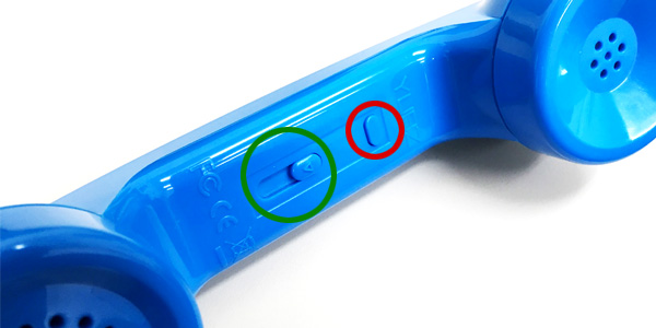 残りわずか！レトロで話題！受話器型ヘッドホン！】YUBZ/ヘッドホン