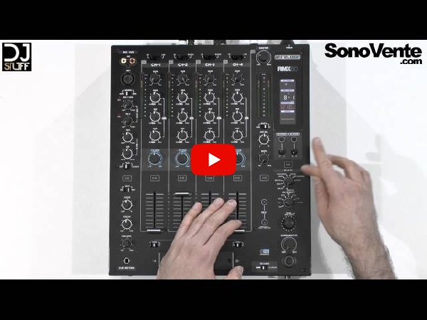 日本初上陸のReloopのRMXシリーズ！最高級の4チャンネルミキサーRMX-60