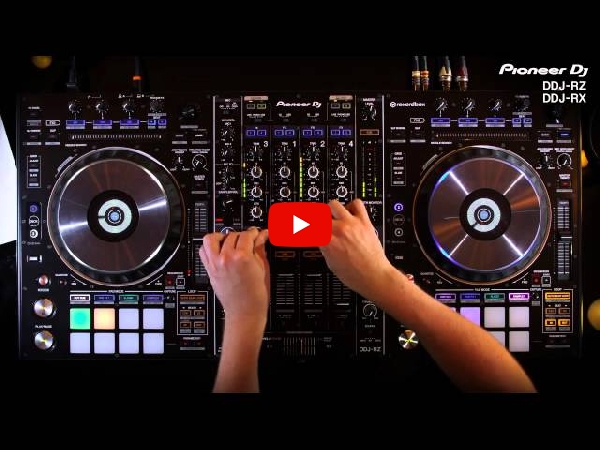 Pioneer DJのPCDJコントローラー、DDJ-RZのご紹介です。