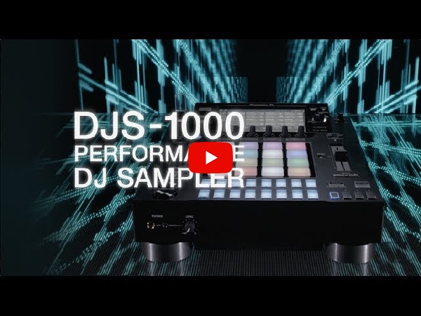 スタンドアロン型サンプラー、DJS-1000のご紹介です。アクティブな