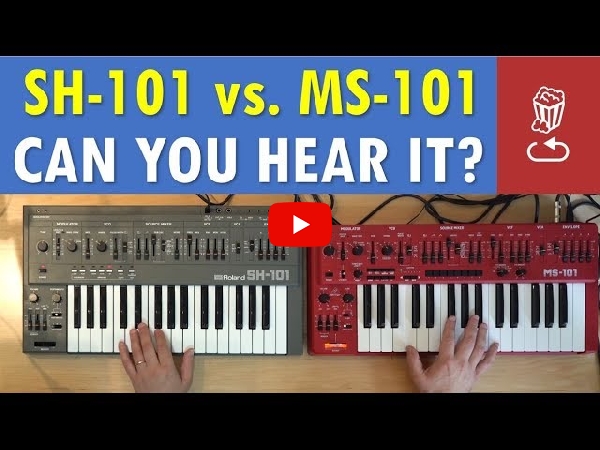 BEHRINGERのショルダーにもなるシンセサイザーMS101をご紹介いたします！