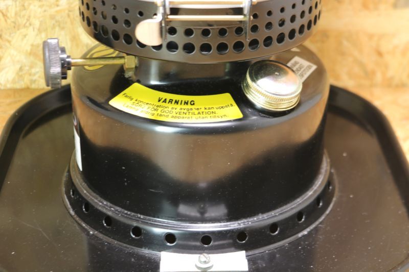 POD 3K ブラック Heater ストーブ- 北欧キャンプストーブとアウトドア