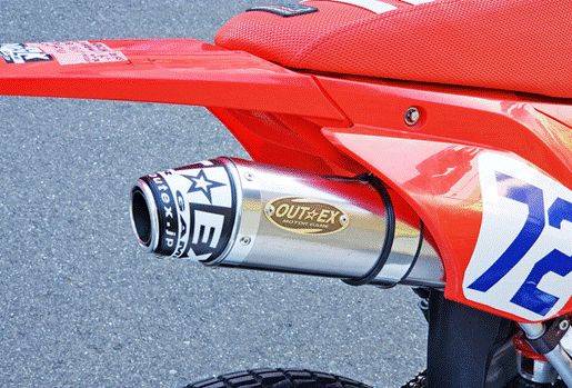 CRF125F マフラー OUTEX アウテックス