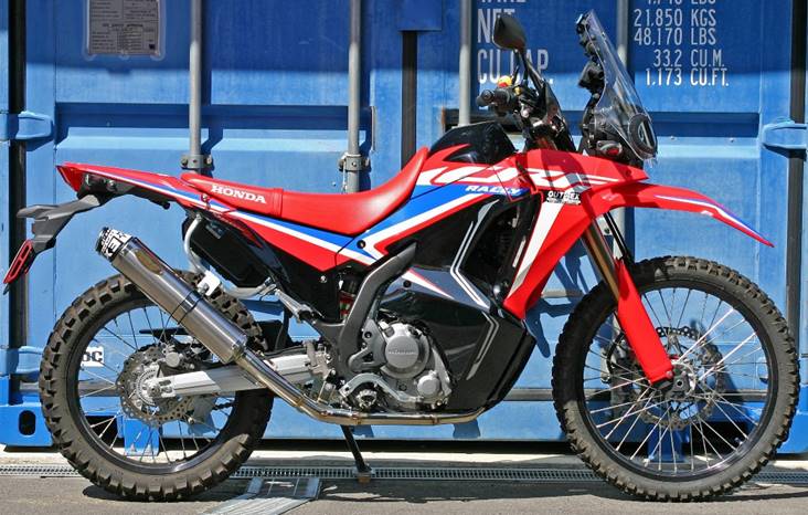 CRF250RALLY CRF250ラリー マフラー フルエキゾースト OUTEX