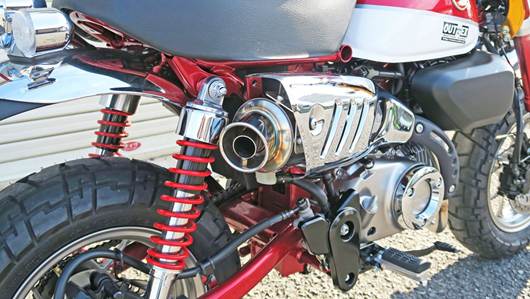 2021 モンキー125 Monkey125 OUTEX マフラー アップマフラー アウテックス