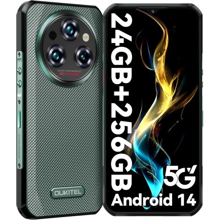 Oukitel WP35 5G Rugged smartphone batteria 11000mAh solo 15mm