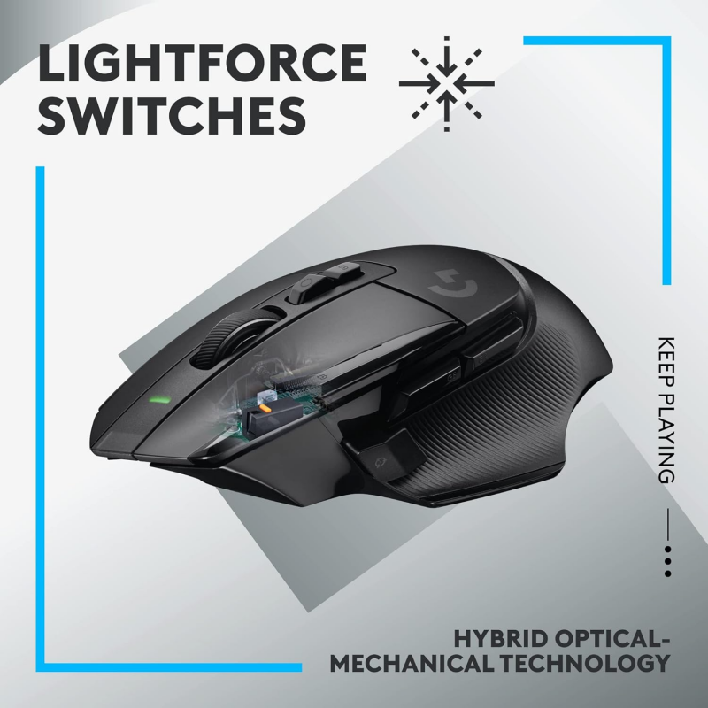 Ourfriday | Logitech G G502 X Hero (LIGHTSPEED) - Black