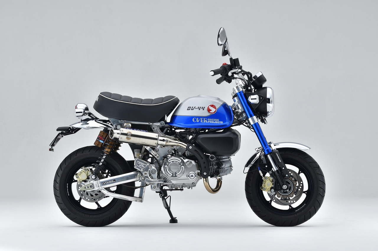 NLアップマフラー ステンレス Monkey125(18-20)/(21-23)/(24