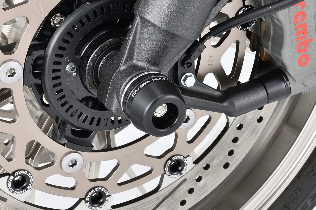 オプション] フロントアクスルスライダー OVER×KOODシャフト用 Z900RS