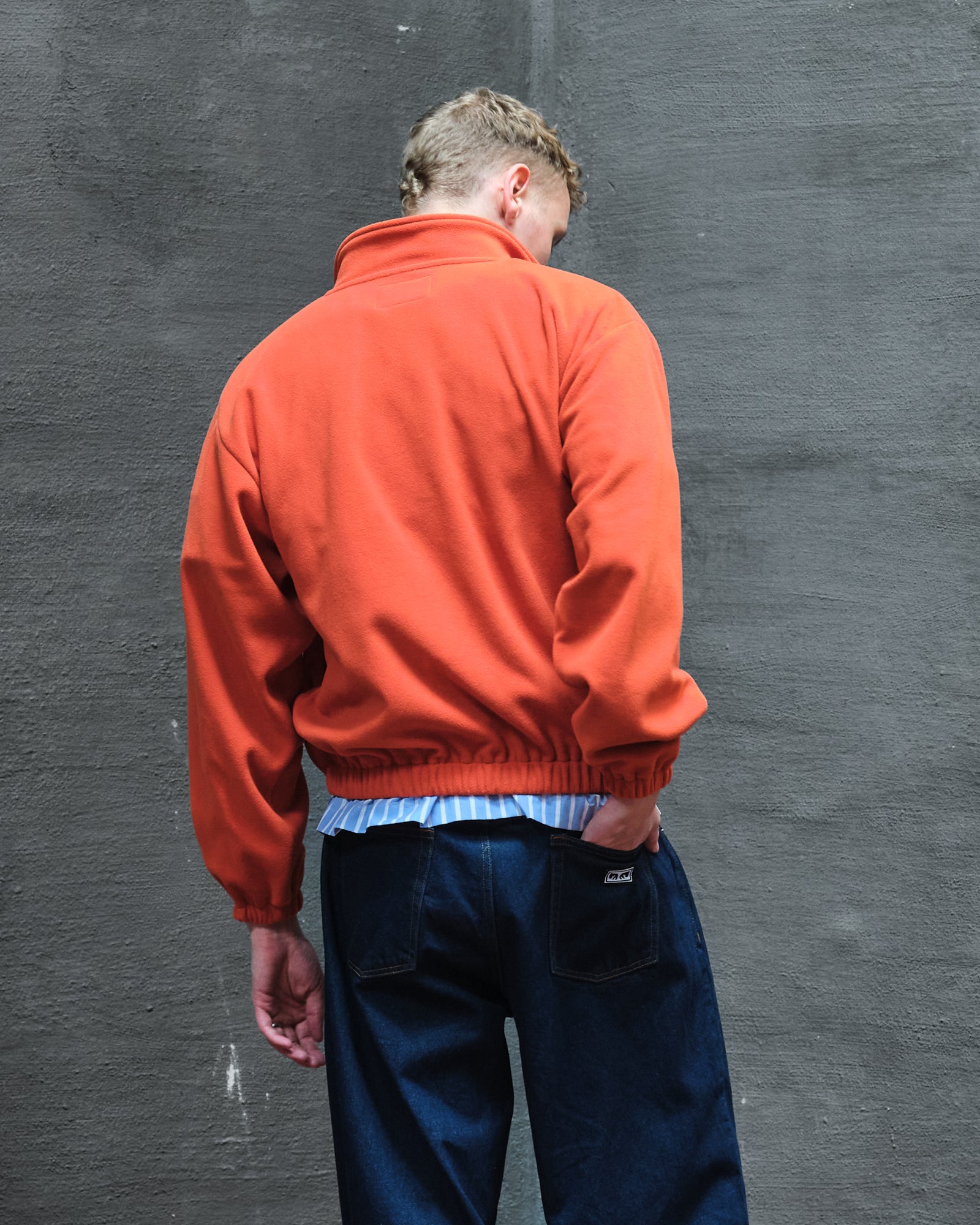 WTAPS Depst / Sweater / Poly. 232ATDT-CSM33 / Orange | OVERKILL