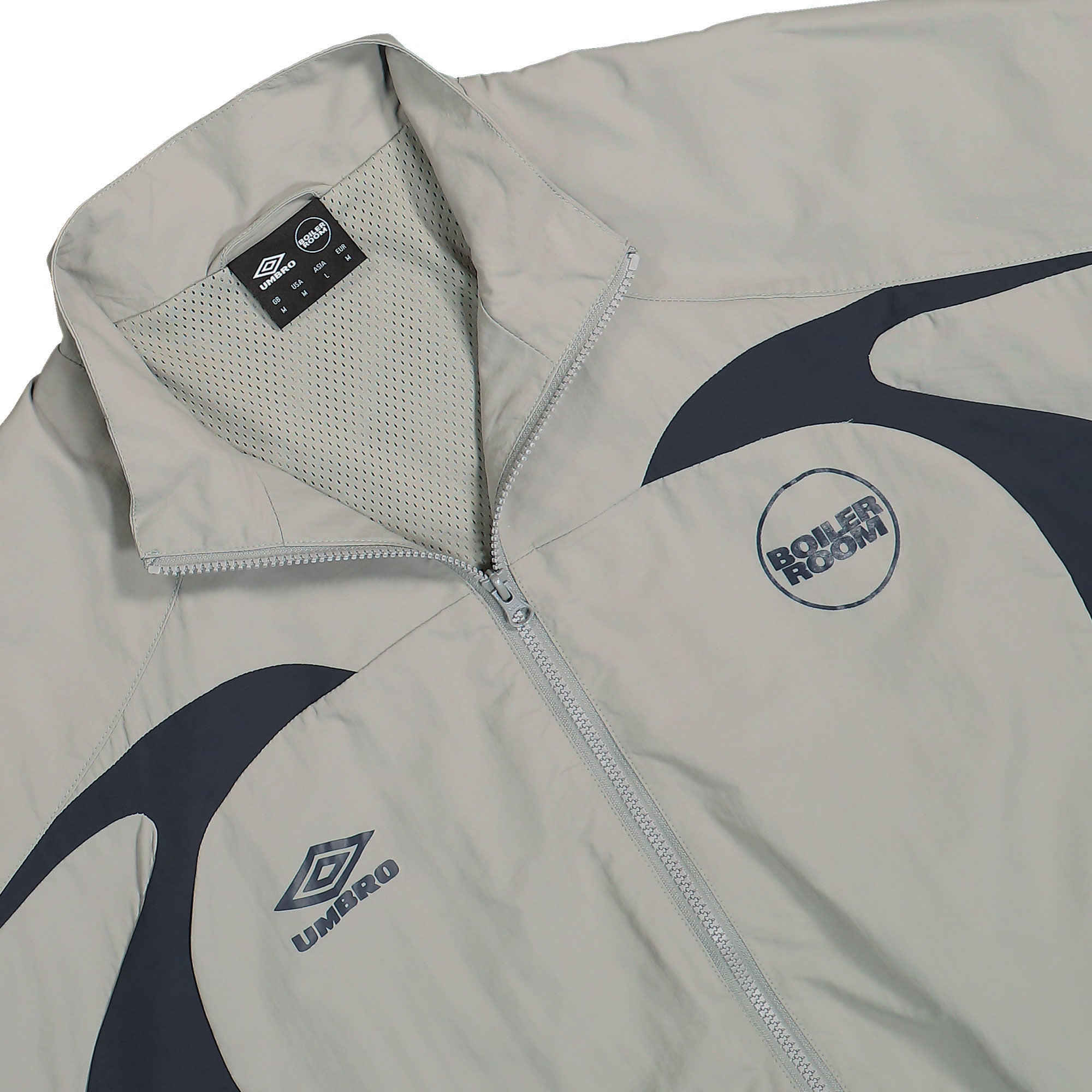 Umbro x Boiler Room Shell Tracktop UMBRJK11GRY | OVERKILL