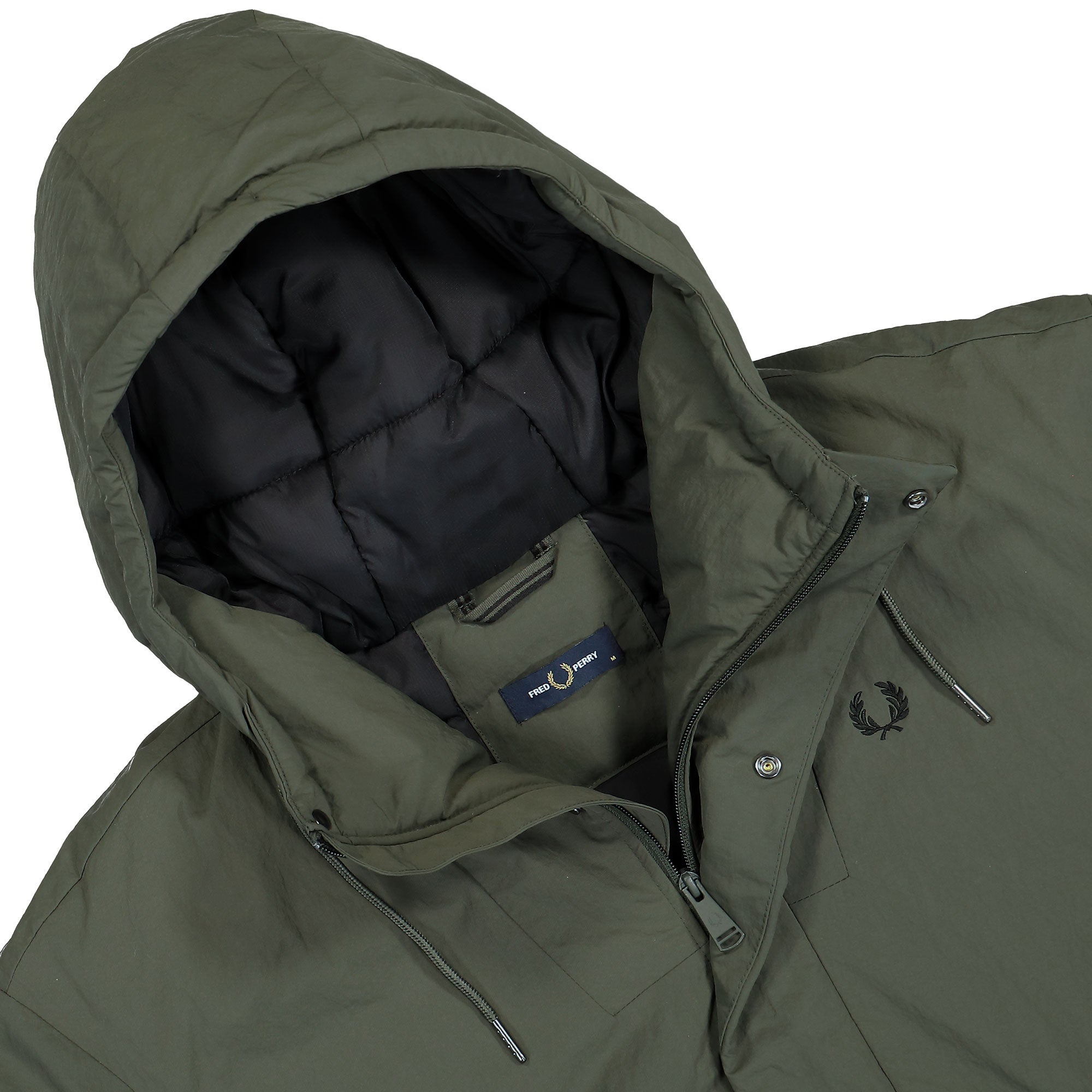 Fred Perry Zip Through Padded Jacket J8512-638 | OVERKILL