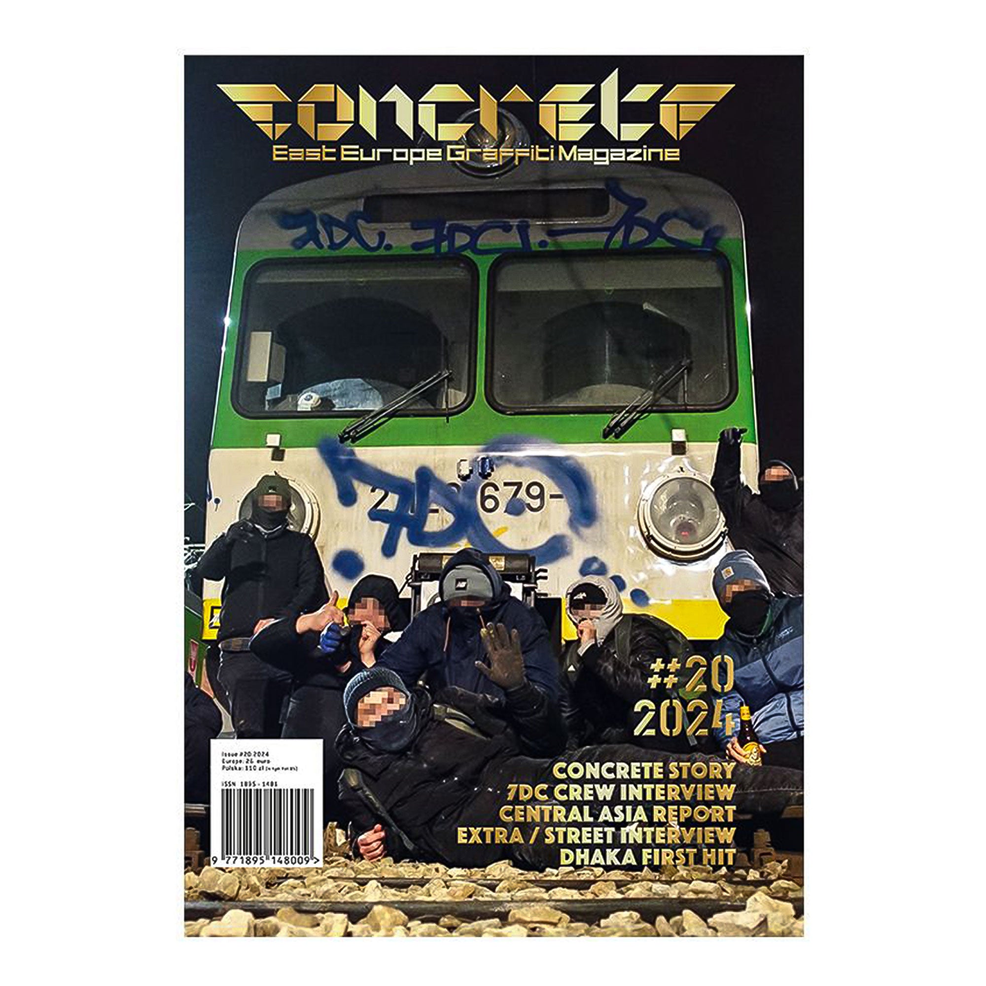 Concrete East Europe Graffiti Magazine #20 CCRE-M-20 | OVERKILL