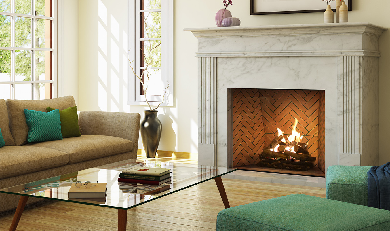 Traditional fireplace styles with all the modern innovations and