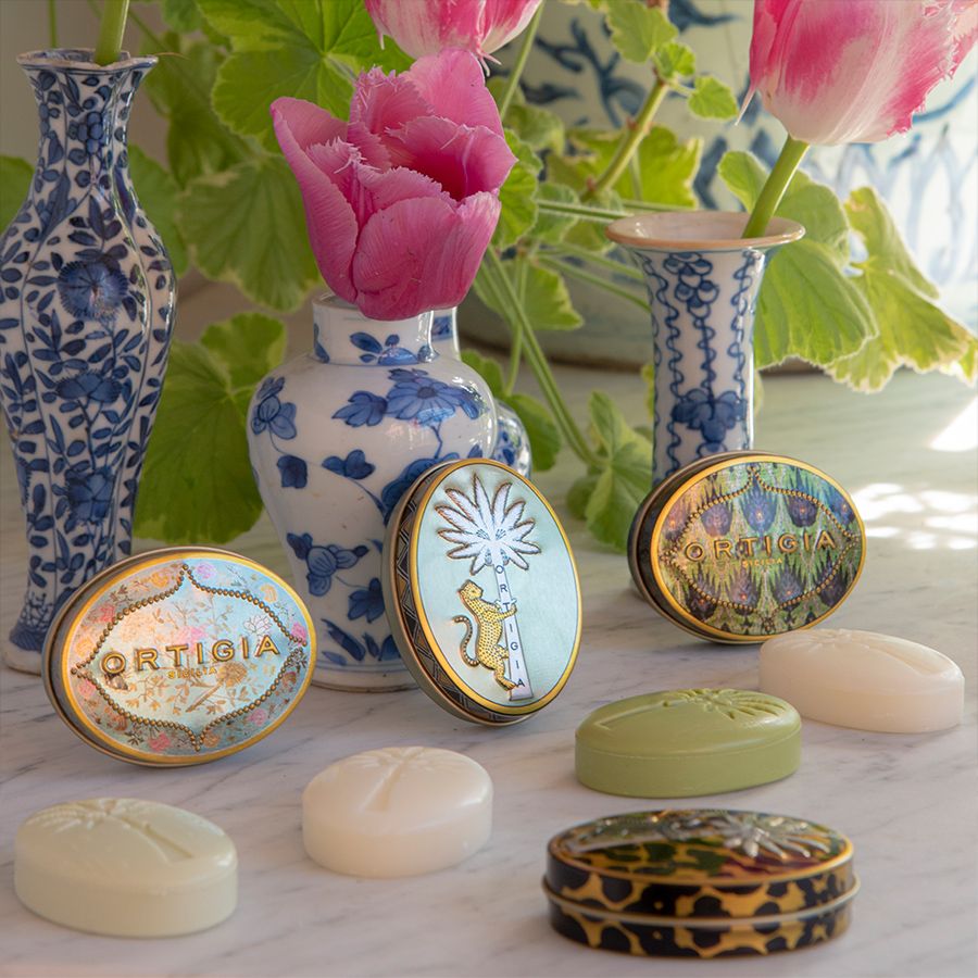 Ortigia Sicilia Florio Soap 25g in Tin