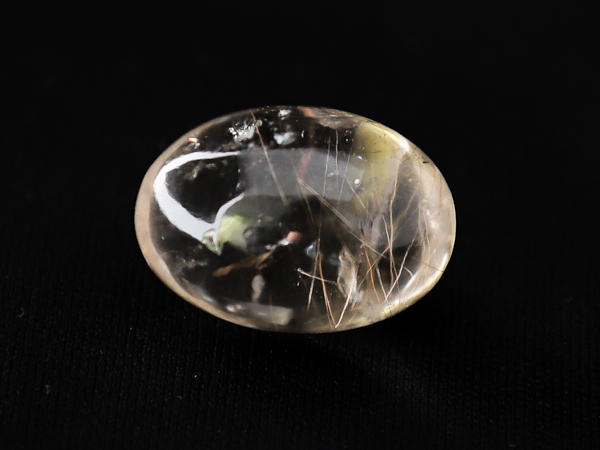 スモーキー・ルチルクォーツ楕円形（磨き）［No.5］ | パワーストーン