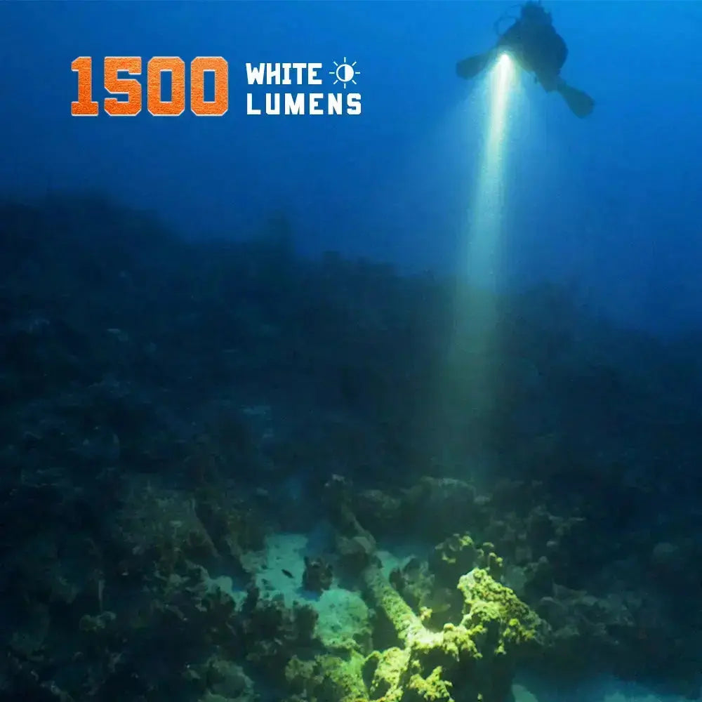 Green Laser Dive Light OrcaTorch D570-GL 2.0 for Scuba Diving