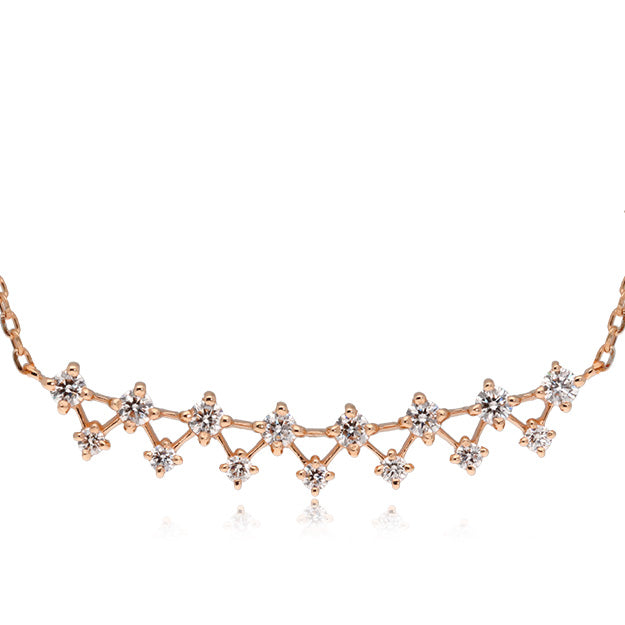 K18/Pt「ジョゼット」ネックレス｜【オレフィーチェ】Orefice