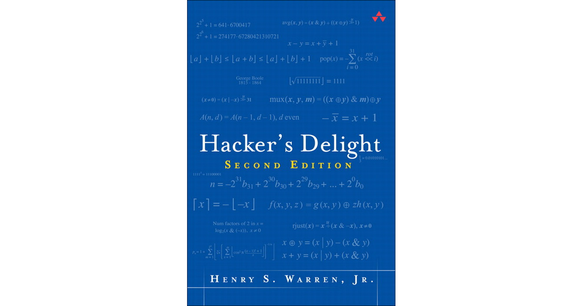 Hacker's Delight, Second Edition [Book]